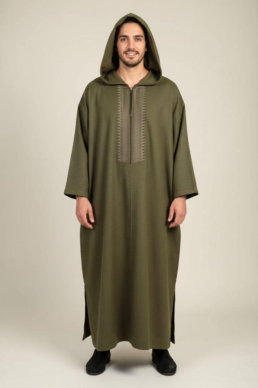 The Hooded Thobe Moroccan Djellabas